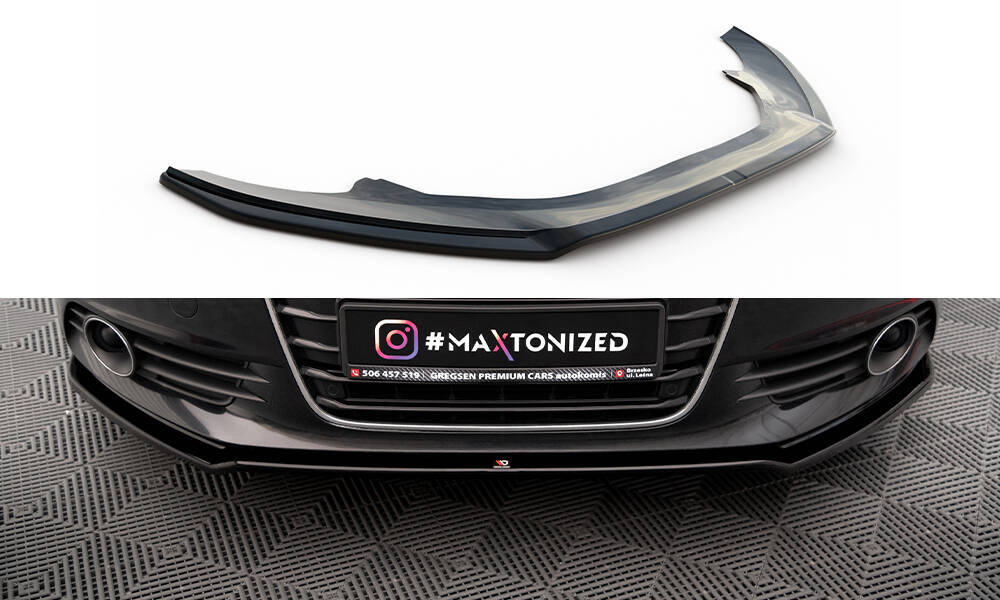 Maxton Design Audi A6 Saloon Front Lip V.1- Gloss (C7 2011-2014) 6 Maxton Design Audi A6 Saloon Front Lip V.1- Gloss (C7 2011-2014) - Image 6