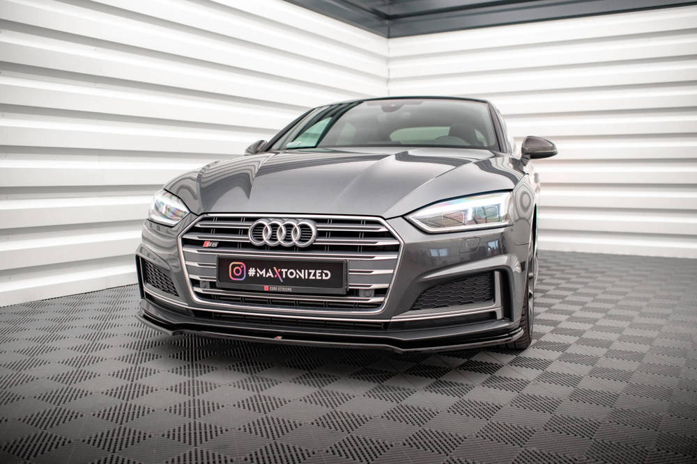 Maxton Design Audi A5 Coupe/Sportback S-Line Front Lip V.1 - Gloss (F5 2017-2019) 4 Maxton Design Audi A5 Coupe/Sportback S-Line Front Lip V.1 - Gloss (F5 2017-2019) - Image 4
