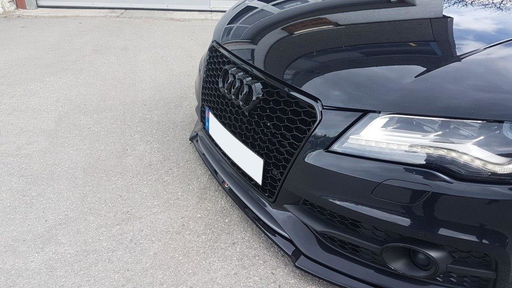 Maxton Design Audi A7 S-Line Front Lip V.1 - Gloss (C7 2010-2014) 6 Maxton Design Audi A7 S-Line Front Lip V.1 - Gloss (C7 2010-2014) - Image 6