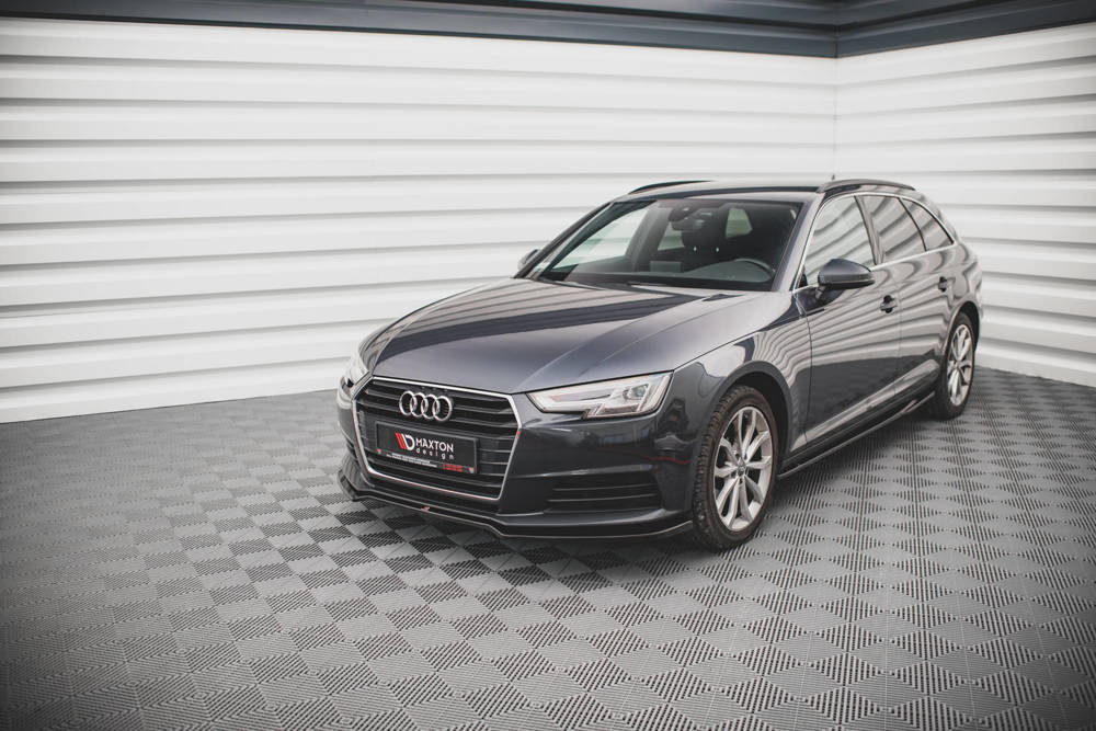 Maxton Design Audi A4 Saloon Front Lip V.2 - Gloss (B9 2015-2019) 6 Maxton Design Audi A4 Saloon Front Lip V.2 - Gloss (B9 2015-2019) - Image 6