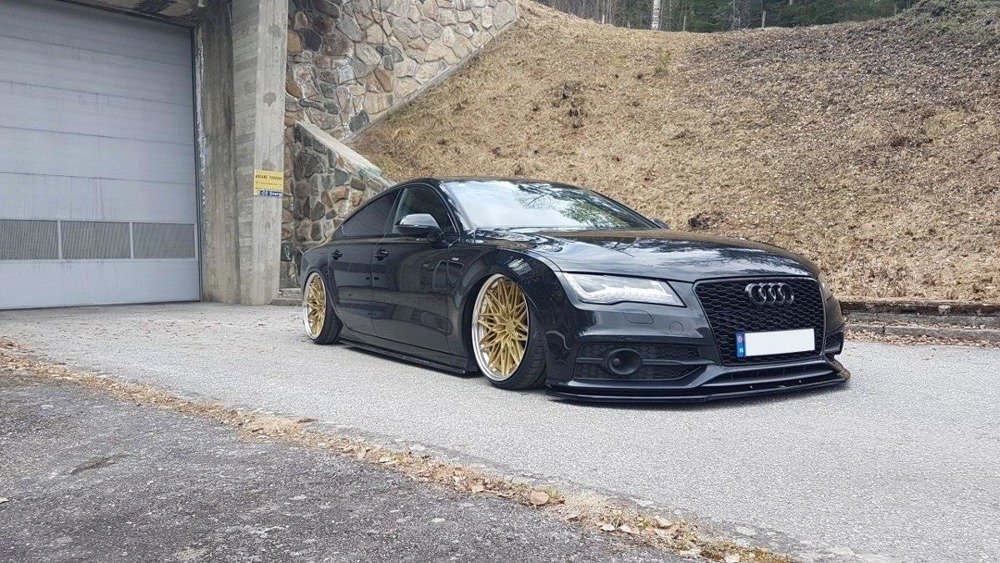 Maxton Design Audi A7 S-Line Front Lip V.2 - Gloss (C7 2010-2014) 5 Maxton Design Audi A7 S-Line Front Lip V.2 - Gloss (C7 2010-2014) - Image 5