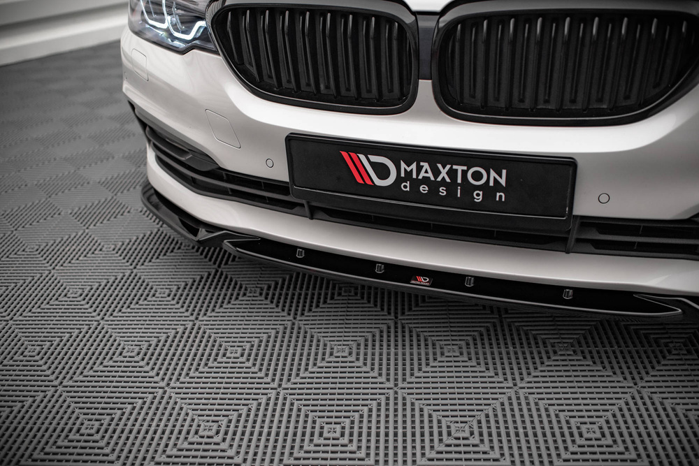 Maxton Design BMW 5 Series G30 Front Lip V2 - Gloss (2017-2020) 6 Maxton Design BMW 5 Series G30 Front Lip V2 - Gloss (2017-2020) - Image 6