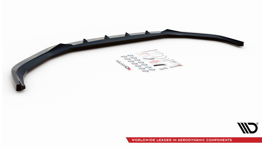 Maxton Design BMW 5 Series G30 Front Lip V2 - Gloss (2017-2020) 4 Maxton Design BMW 5 Series G30 Front Lip V2 - Gloss (2017-2020) - Image 4