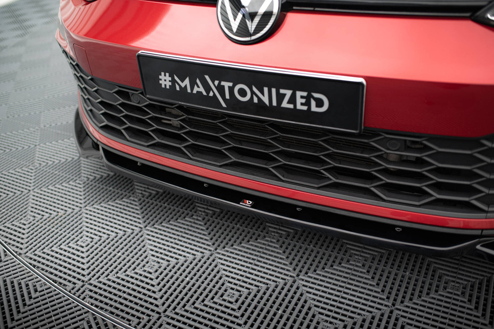 Maxton Design VW Golf 8 GTi / R-Line Front Lip V2 - Gloss (Mk8 2019-2024) 4 Maxton Design VW Golf 8 GTi / R-Line Front Lip V2 - Gloss (Mk8 2019-2024) - Image 4