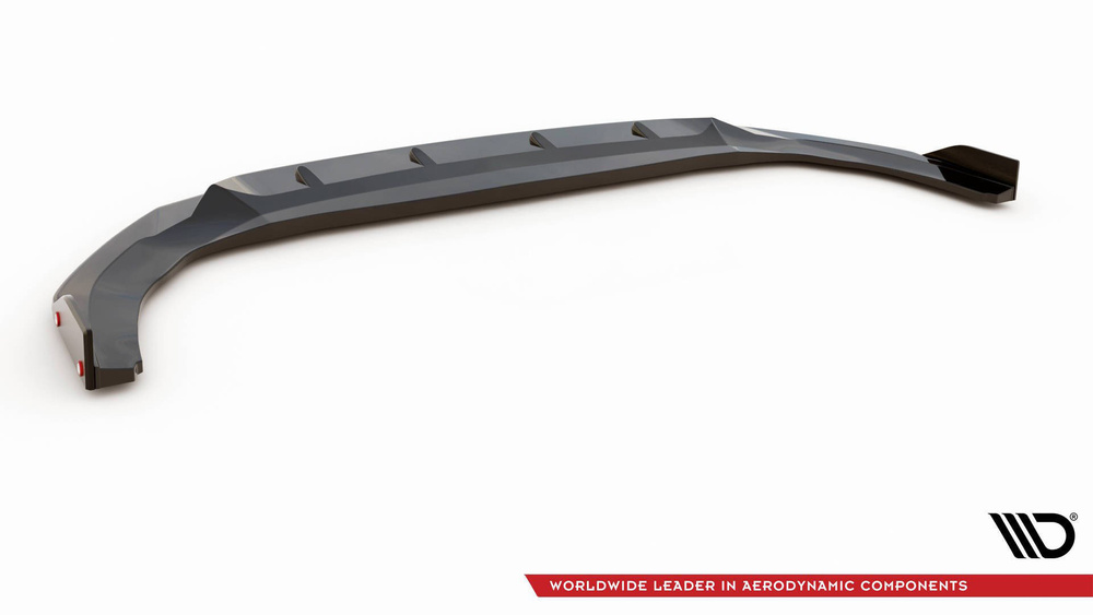 Maxton Design VW Golf 8 GTi / R-Line Front Lip V2 - Gloss (Mk8 2019-2024) 2 Maxton Design VW Golf 8 GTi / R-Line Front Lip V2 - Gloss (Mk8 2019-2024) - Image 2