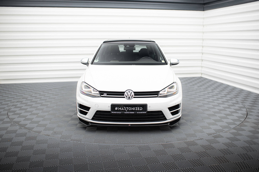 Maxton Design VW Golf 7 R / R-Line Front Splitter V2 - Gloss (Mk7 2013-2016) 5 Maxton Design VW Golf 7 R / R-Line Front Splitter V2 - Gloss (Mk7 2013-2016) - Image 5