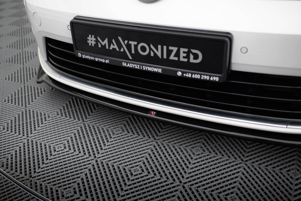 Maxton Design VW Golf 7 R / R-Line Front Splitter V2 - Gloss (Mk7 2013-2016) 4 Maxton Design VW Golf 7 R / R-Line Front Splitter V2 - Gloss (Mk7 2013-2016) - Image 4