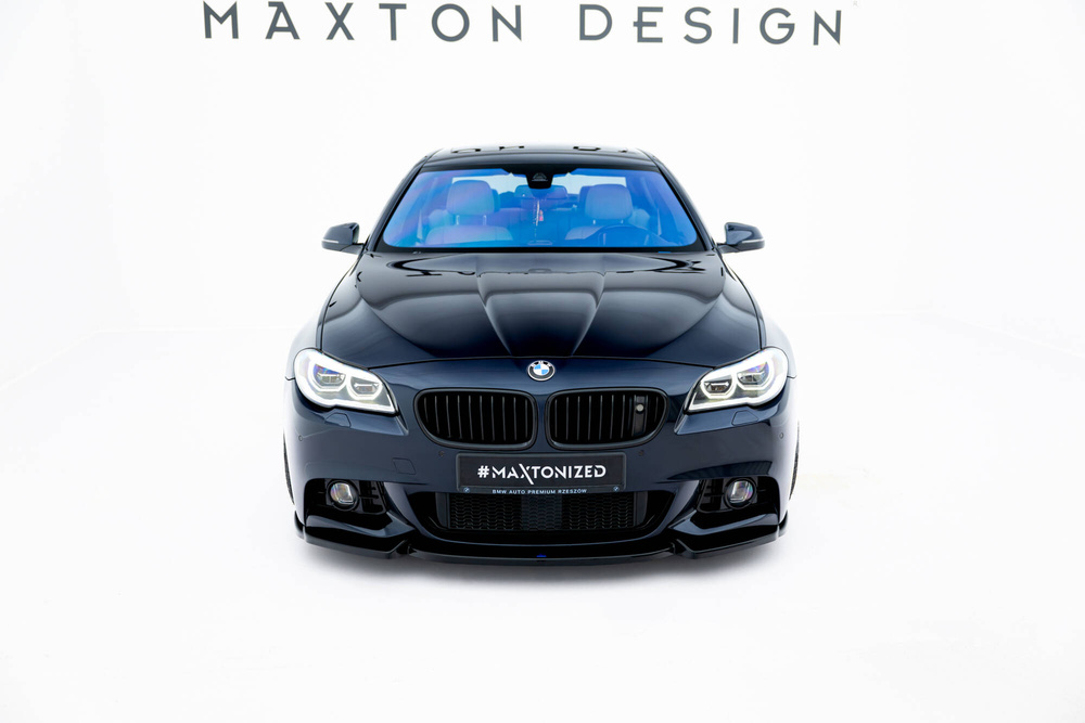 Maxton Design BMW 5 Series F10 MSport Front Splitter V3 - Gloss (2010-2017) 5 Maxton Design BMW 5 Series F10 MSport Front Splitter V3 - Gloss (2010-2017) - Image 5