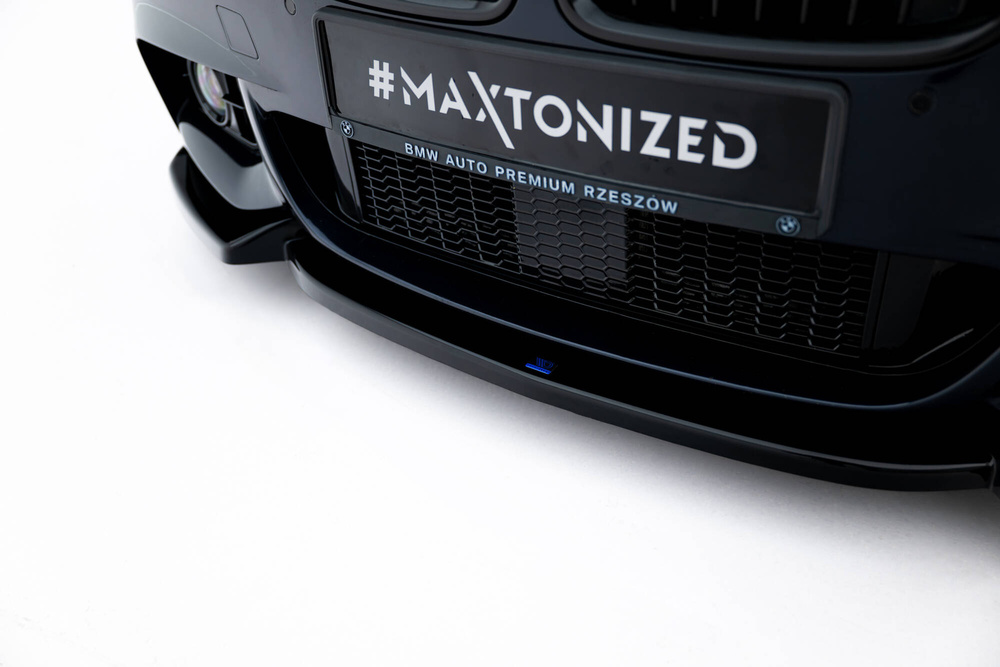 Maxton Design BMW 5 Series F10 MSport Front Splitter V3 - Gloss (2010-2017) 4 Maxton Design BMW 5 Series F10 MSport Front Splitter V3 - Gloss (2010-2017) - Image 4