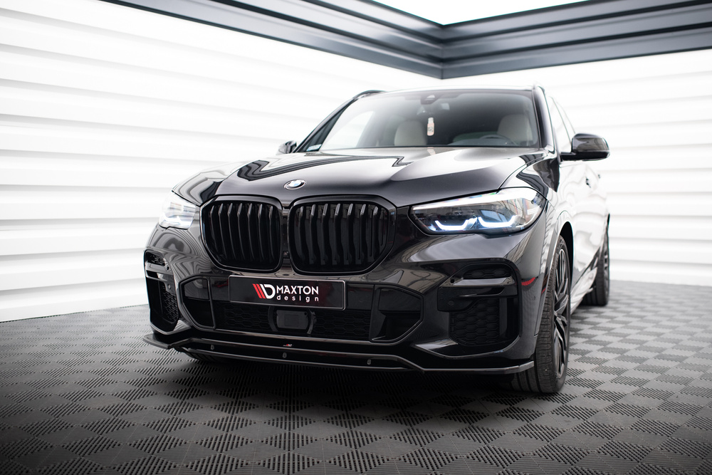 Maxton Design BMW X5 G05 Msport Front Lip v1 - Gloss Black (2018-2022) 1 Maxton Design BMW X5 G05 Msport Front Lip v1 - Gloss Black (2018-2022)