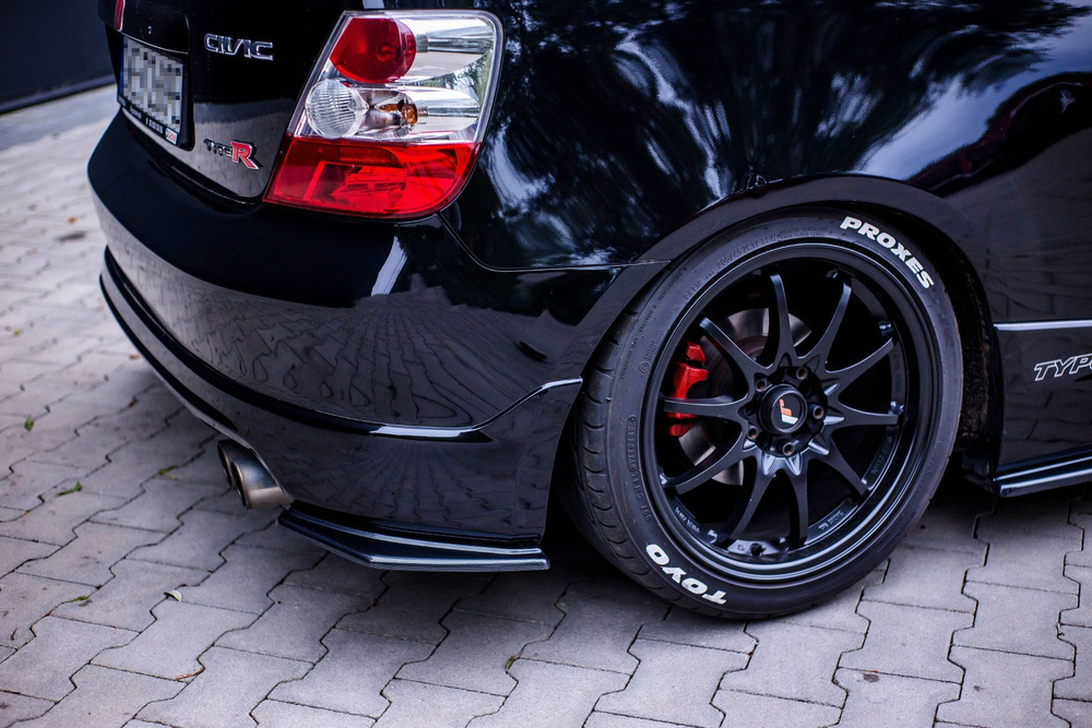 Maxton Design Honda Civic EP Type-R/S Rear Spats - Gloss (Mk7 2004-2006) 4 Maxton Design Honda Civic EP Type-R/S Rear Spats - Gloss (Mk7 2004-2006) - Image 4