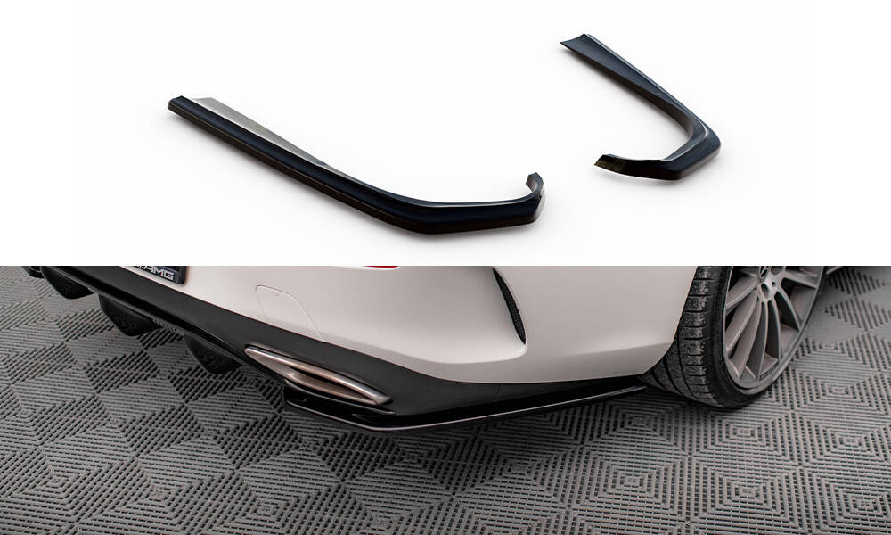 Maxton Design Mercedes E-Class AMG-Line Rear Spats Coupe - Gloss (W213 2016-2021) 9 Maxton Design Mercedes E-Class AMG-Line Rear Spats Coupe - Gloss (W213 2016-2021) - Image 9
