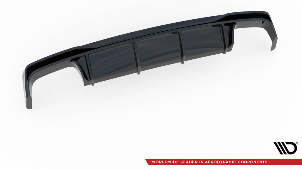 Maxton Design Audi A6 S-Line Rear Diffuser Quad - Gloss (C8 2018-2023) 5 Maxton Design Audi A6 S-Line Rear Diffuser Quad - Gloss (C8 2018-2023) - Image 5