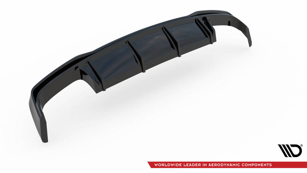 Maxton Design Audi A6 S-Line Rear Diffuser Quad - Gloss (C8 2018-2023) 4 Maxton Design Audi A6 S-Line Rear Diffuser Quad - Gloss (C8 2018-2023) - Image 4