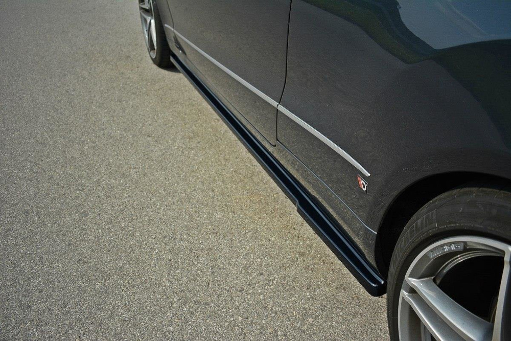 Maxton Design Mercedes E-Class Coupe/Cabrio Side Skirt Extensions - Gloss (Facelift W212 2012-2016) 7 Maxton Design Mercedes E-Class Coupe/Cabrio Side Skirt Extensions - Gloss (Facelift W212 2012-2016) - Image 7