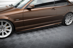 Maxton Design BMW 3 Series E46 MSport Side Skirt Extensions - Gloss (1998-2005) 8 BMW 3 Series E46 MSport Side Skirt