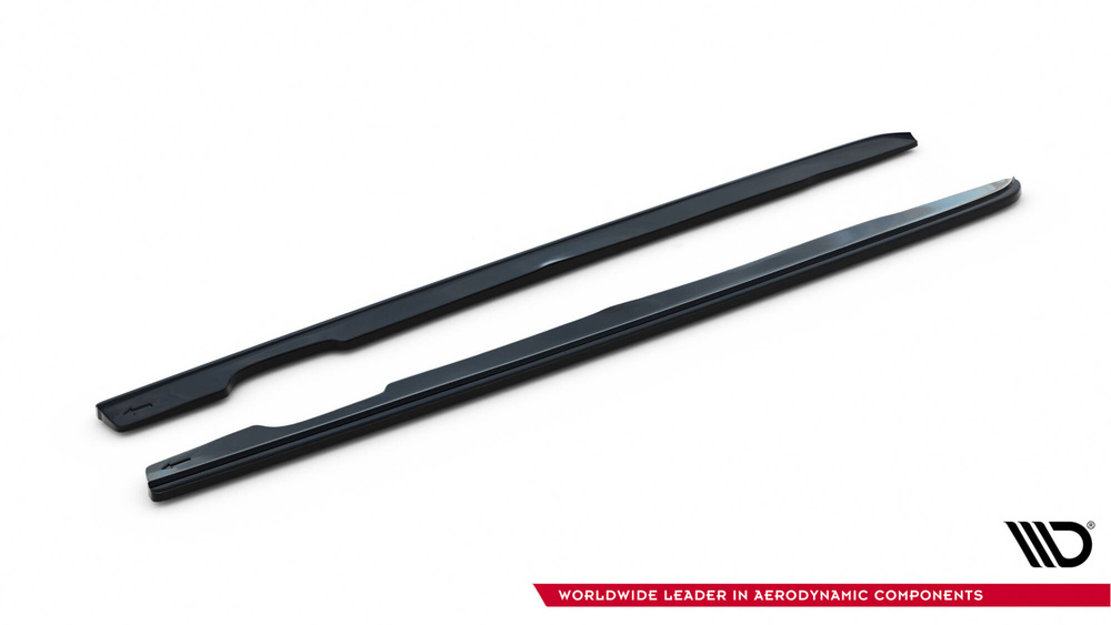 Maxton Design BMW 3 Series E46 MSport Side Skirt Extensions - Gloss (1998-2005) 2 Maxton Design BMW 3 Series E46 MSport Side Skirt Extensions - Gloss (1998-2005) - Image 2