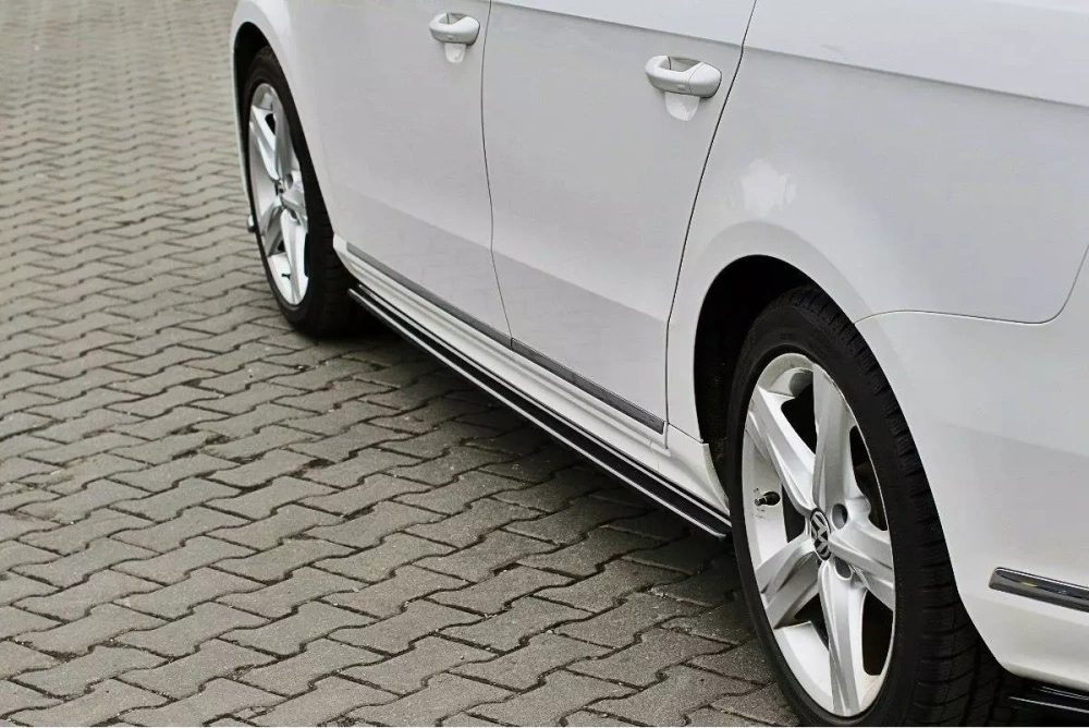 Maxton Design VW Passat B7 R-Line Side Skirt Extensions - Gloss (Mk7 2010-2014) 8 Maxton Design VW Passat B7 R-Line Side Skirt Extensions - Gloss (Mk7 2010-2014) - Image 8