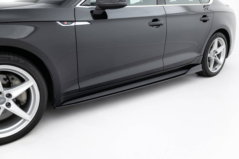 Maxton Design Audi A5 S-Line Sportback Side Skirt Extensions - Gloss (F5) (2017-2019) 4 Maxton Design Audi A5 S-Line Sportback Side Skirt Extensions - Gloss (F5) (2017-2019) - Image 4