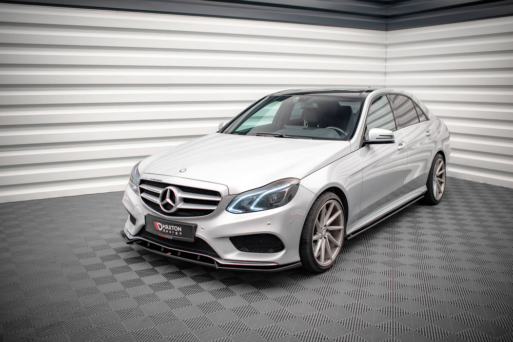 Maxton Design Mercedes E-Class AMG-Line Side Skirt Extensions - Gloss (Facelift W212 2012-2016) 4 Maxton Design Mercedes E-Class AMG-Line Side Skirt Extensions - Gloss (Facelift W212 2012-2016) - Image 4