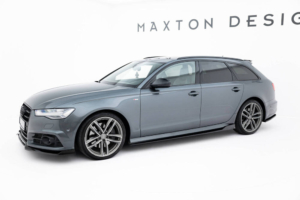 Maxton Design Audi A6 C7 Sline Skirt Extensions v2 - Gloss (2011-2018) 9 Maxton Design Audi A6 C7 Sline Skirt Extensions v2 - Gloss