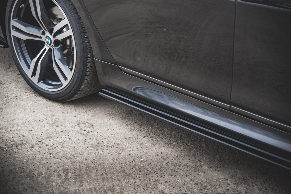 Maxton Design BMW 7 Series G11 MSport Side Skirt Extensions - Gloss (2015-2022) 4 Maxton Design BMW 7 Series G11 MSport Side Skirt Extensions - Gloss (2015-2022) - Image 4