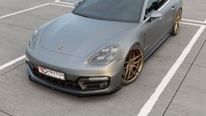 Maxton Design Porsche Panamera GTS 971 Front Splitter - Gloss (2019+)