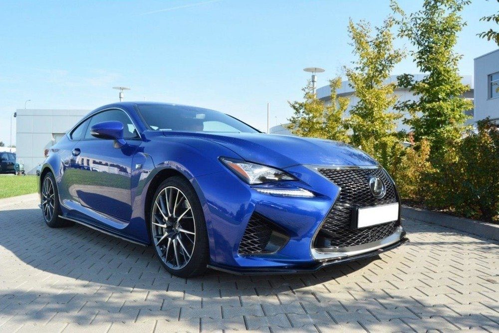 Maxton Design Lexus RC F Front Splitter V1 - Gloss (Mk1 2014-2018) 3 eng pm front splitter v 1 lexus rc f 5630 4