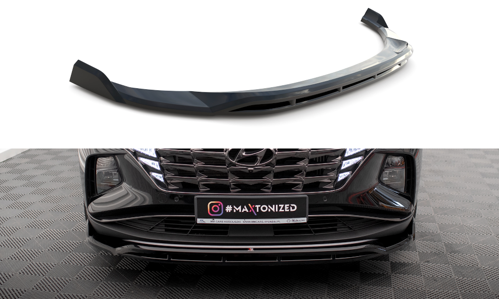Maxton Design Hyundai Tucson Front Splitter V2 - Gloss (Mk4 2021-2024) 3 eng pm front splitter v 2 hyundai tucson mk4 18026 2
