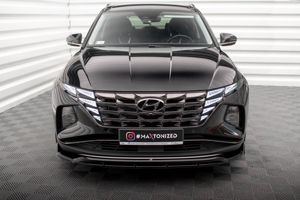 Maxton Design Hyundai Tucson Front Splitter V2 - Gloss (Mk4 2021-2024) 2 eng pm front splitter v 2 hyundai tucson mk4 18026 5