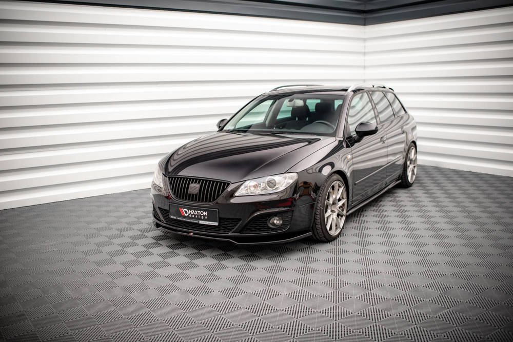 Maxton Design Seat Exeo Front Lip V2 - Gloss (2009-2013) 1 Maxton Design Seat Exeo Front Lip V2 - Gloss (2009-2013)