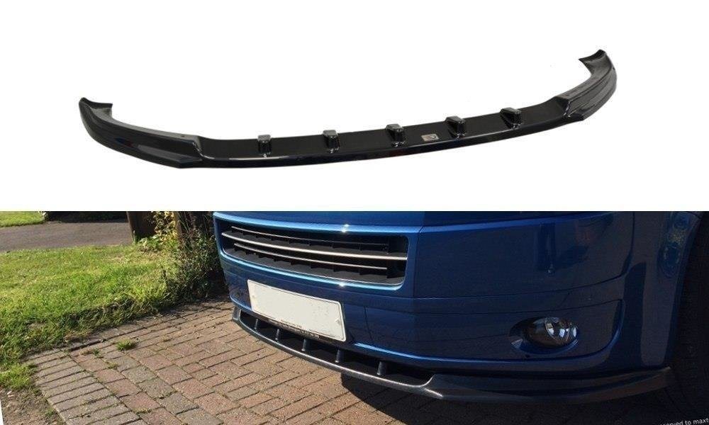 Maxton Design VW Transporter T5.5 Front Lip - Gloss (Facelift 2009-2015) 1 Maxton Design VW Transporter T5.5 Front Lip - Gloss (Facelift 2009-2015)