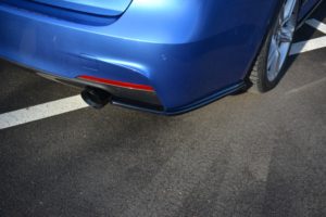 Maxton Design BMW F30 Msport Rear Spats - Gloss (2011-2018) 9 eng pm rear side splitters bmw 3 series f30 phase ii sedan m sport 6824 1