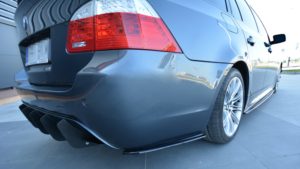 BMW E60 Msport Rear Spats - Maxton Design 13 BMW E60 M-Sport Rear Spats