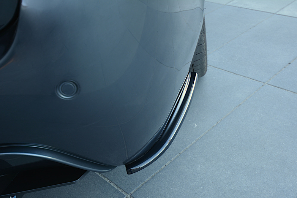 BMW E60 Msport Rear Spats - Maxton Design 3 eng pm rear side splitters bmw 5 e60 e61 m pack 6934 4