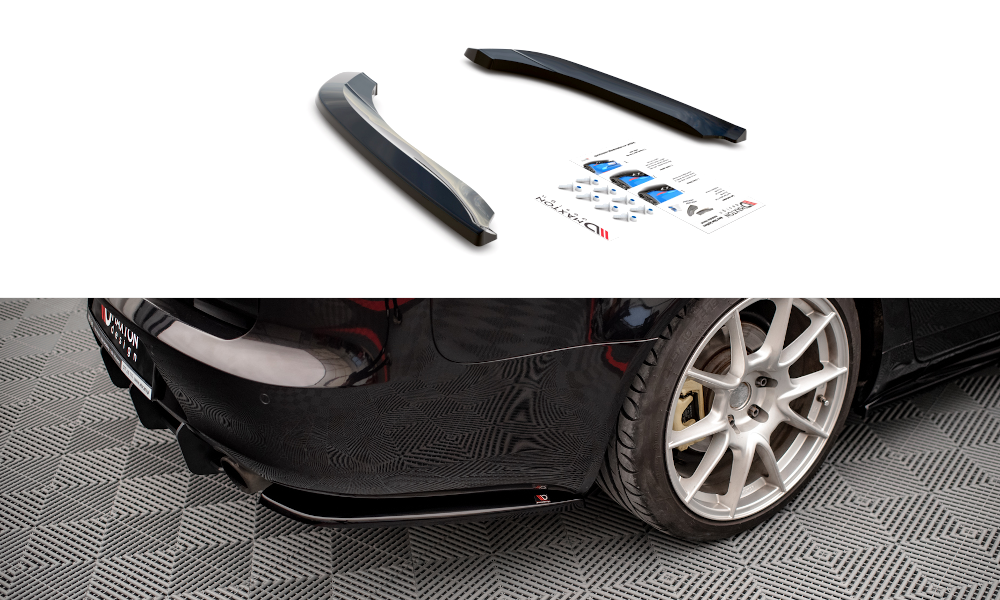 Maxton Design Seat Exeo Rear Spats - Gloss (2008-2013) 3 eng pm rear side splitters seat exeo 15122 1