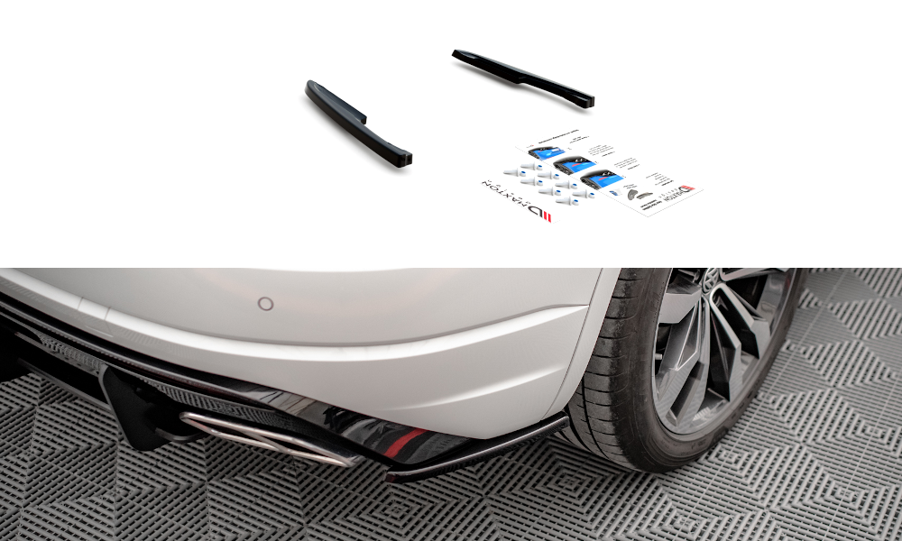 Maxton Design VW Touareg R-Line Rear Spats - Gloss (Mk3 2018-2023) 3 eng pm rear side splitters volkswagen touareg r line mk3 15488 1