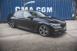 Maxton Design BMW 7 Series G11 MSport Side Skirt Extensions - Gloss (2015-2022) 13 BMW 7 Series G11 MSport Side Skirt Extensions