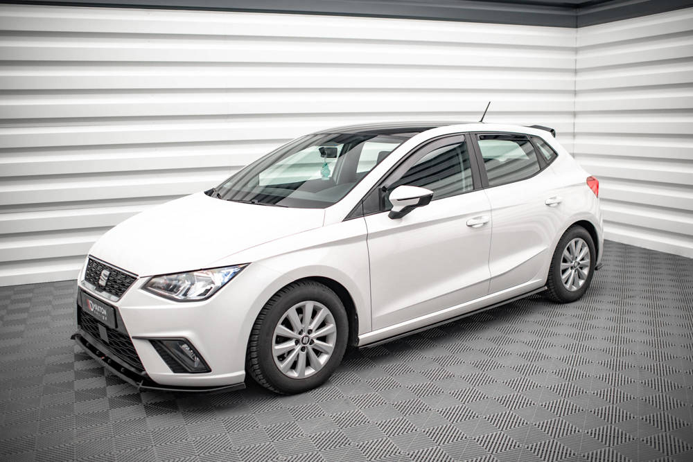 Maxton Design Seat Ibiza Side Skirt Extensions - Gloss (MK5 2008-2013) 2 eng pm side skirts diffusers v 1 seat ibiza mk5 15927 6