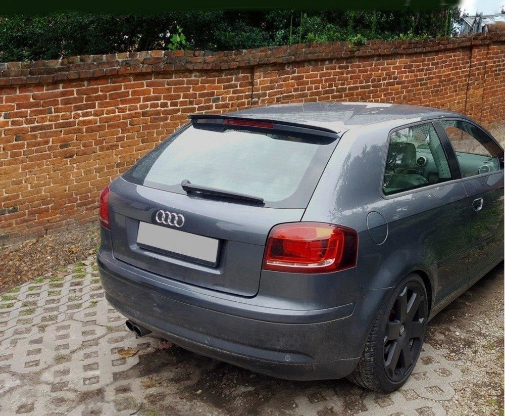 Maxton Design Audi A3 S-Line Hatchback Spoiler - Gloss (8P 2003-2012) 3 eng pm spoiler cap audi a3 8p 8p fl 8492 2