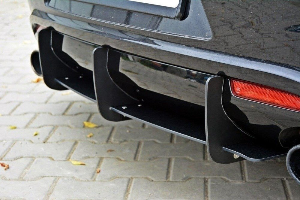 Maxton Design VW Scirocco R Rear Add On - (Mk3 2008-2014) 3 eng pm vw scirocco r rear diffuser rear side splitters 1791 3