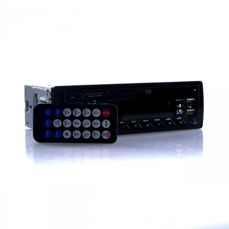EIN Single Din CAR RADIO -USB / MICRO SD / Bluetooth - BLUE LED (ENP) 3 epcr05 radio samochodowe 1 din usb micro sd bt 2