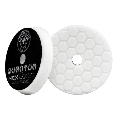 CHEMICAL GUYS - White Hex Logic Quantum Polishing Pad (5.5") 1 CHEMICAL GUYS - White Hex Logic Quantum Polishing Pad (5.5")