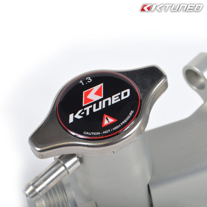 Rcp Radiator K-Tuned Radiator Cap Silver (Honda) | MCG Autostyling