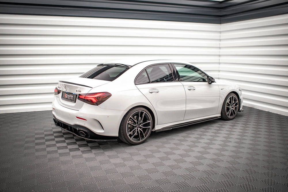 Maxton Design Mercedes A-Class AMG/AMG-Line Side Skirt Extensions V2- Gloss (W177 2018-2023) 1 Maxton Design Mercedes A-Class AMG/AMG-Line Side Skirt Extensions V2- Gloss (W177 2018-2023)