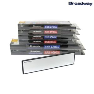 Broadway Rear View Mirror Flat Clear 270mm Convex