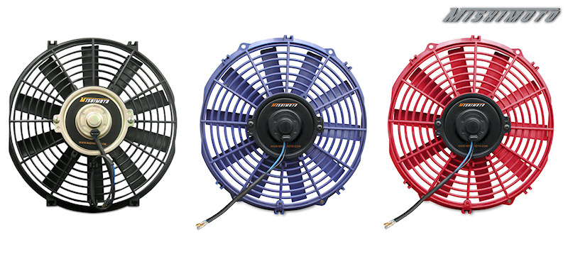 Mishimoto Slim Electric Fan 12" Black (MMFAN-12) (Universal) 1 mm mmfan 12 5