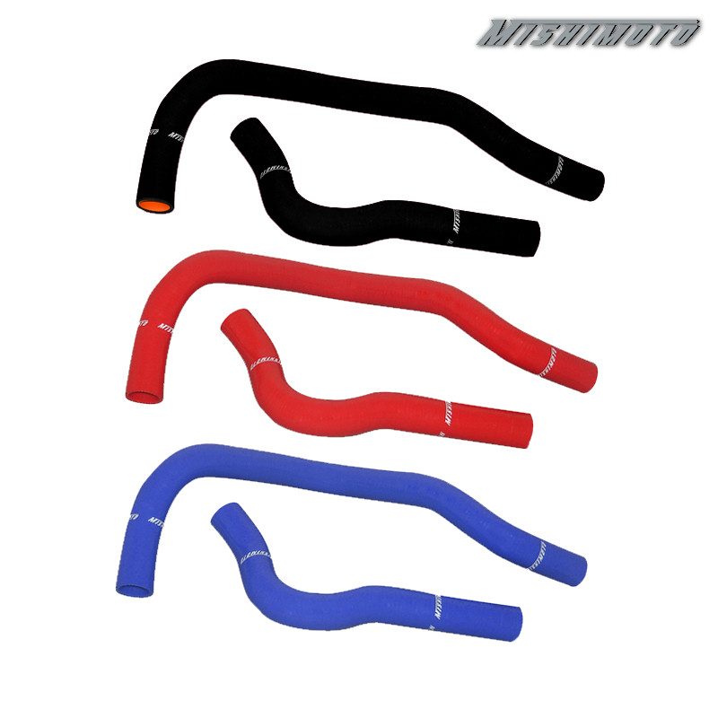 Mishimoto Silicone Radiator Hoses Red (Honda B-Engines 91-01) 1 mm mmhose civ 92b16 11