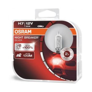 OSRAM NIGHT BREAKER Silver 12 osram night breaker silver h7 twin headlight bulbs 64210nbs hcb 1 750 750