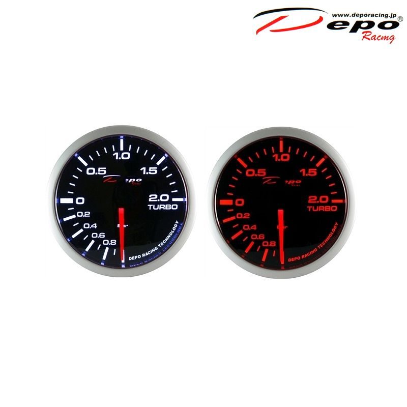 DEPO RACING Oil Temperature Gauge 60MM (Universal) 1 pic 1 1 1